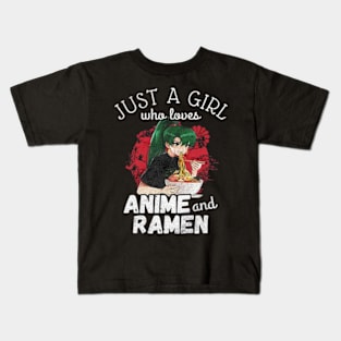 Anime and ramen Kids T-Shirt